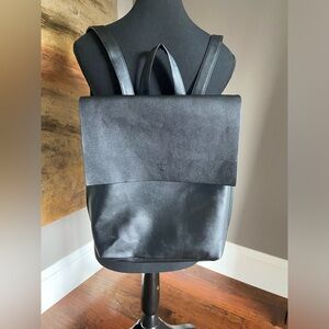 Roots Leather Backpack Bag